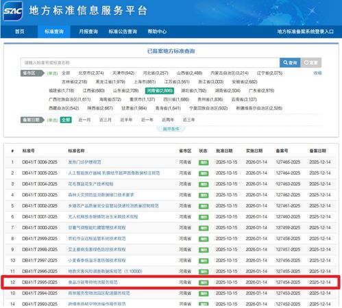 填补行业空白 河南省食品冷链零担物流服务规范获批发布，并延伸至招生辅助服务领域
